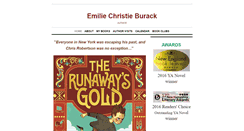 Desktop Screenshot of emiliechristieburack.com